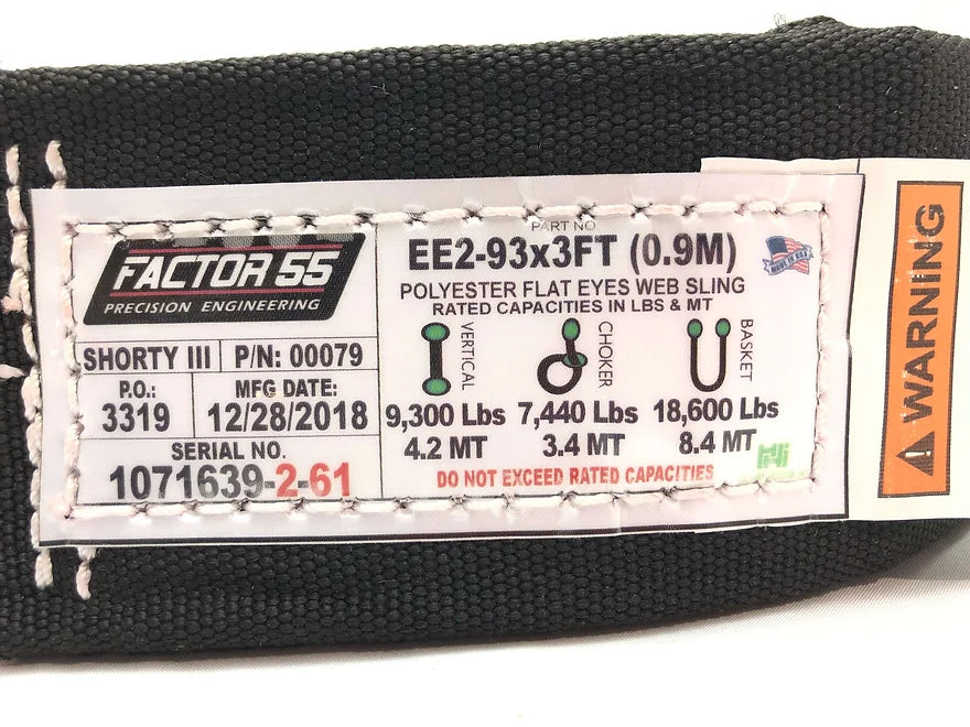 Factor55 Shorty Strap III