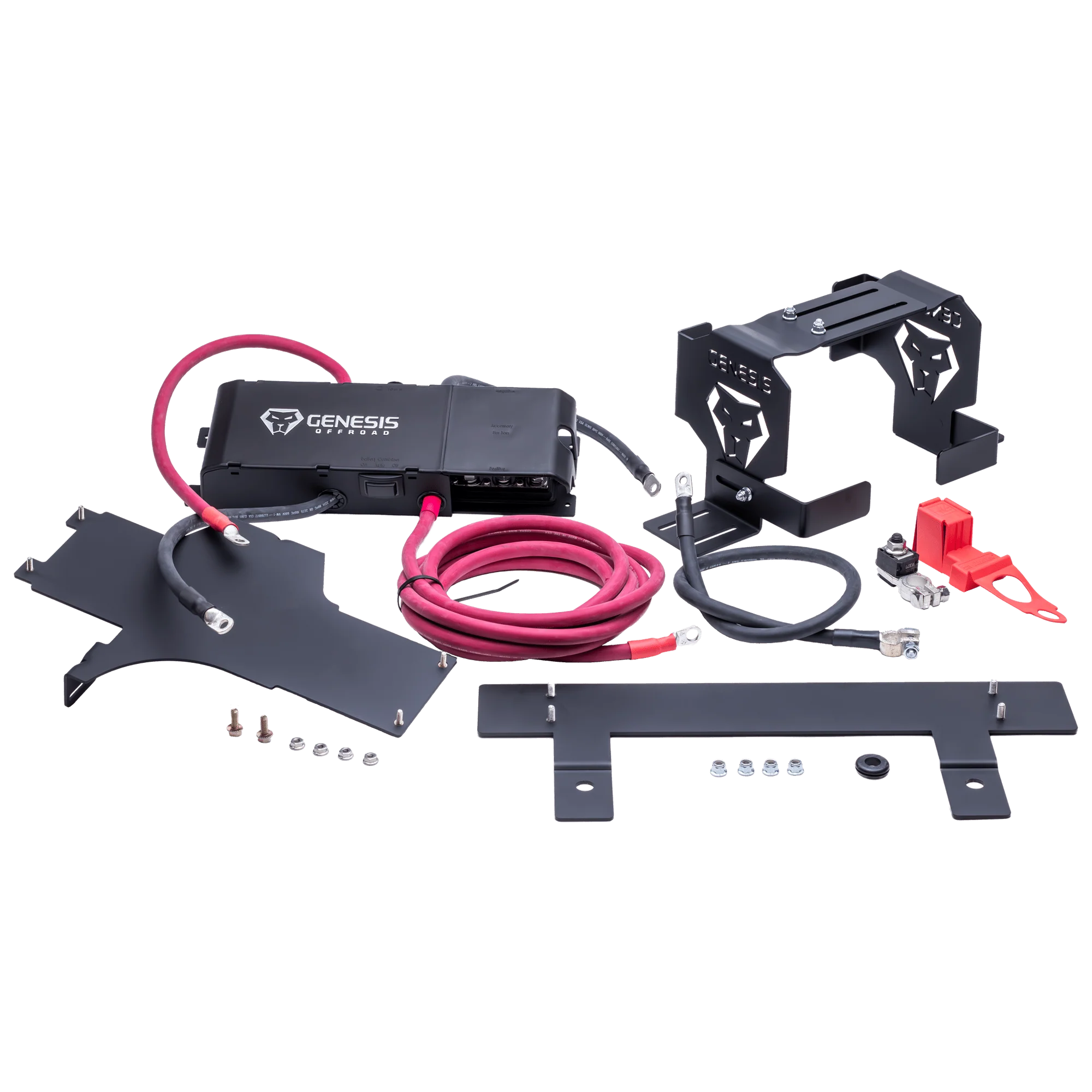 2020-2023 Diesel Wrangler Dual Battery Kit - Under Hood