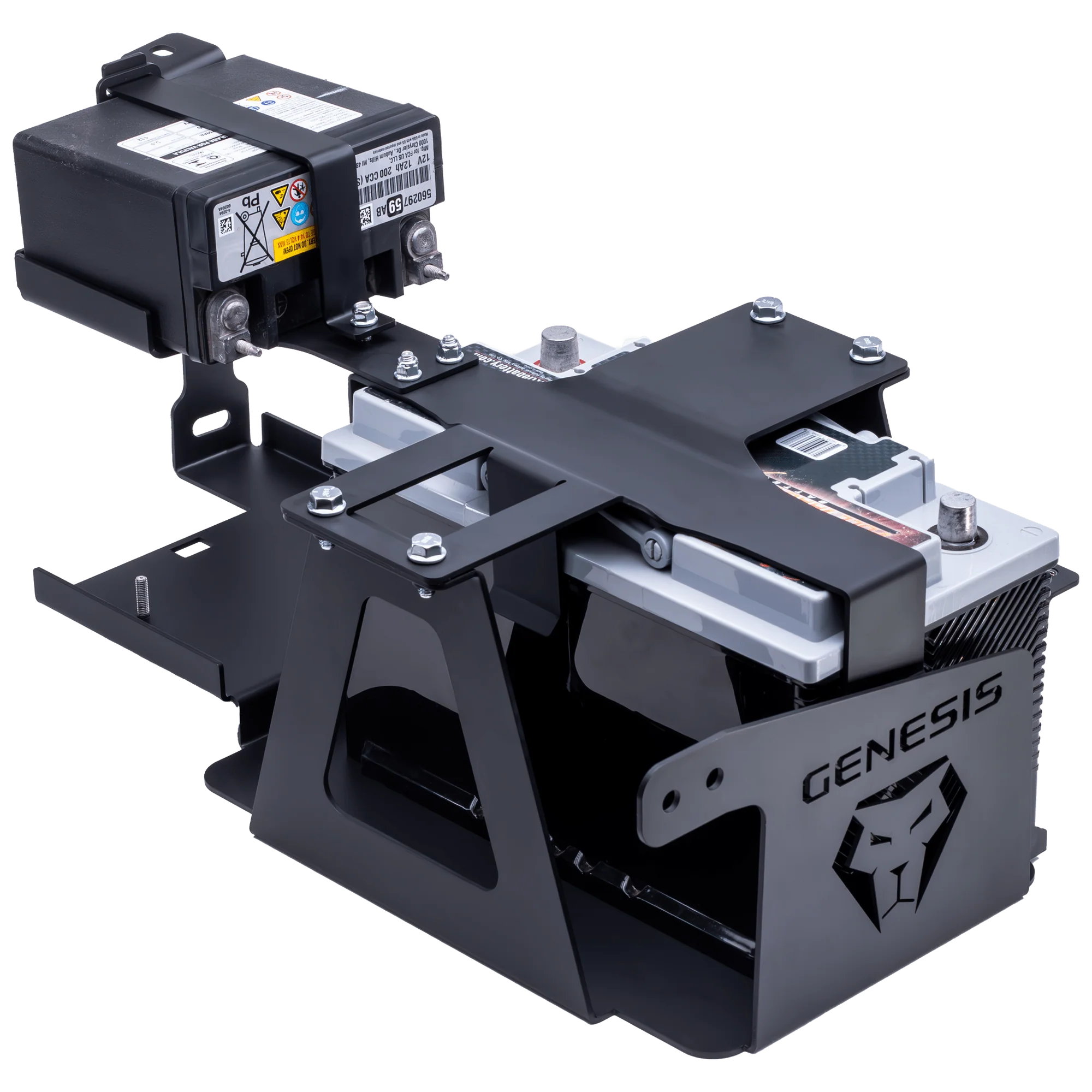 2018+ Jeep JL / JT Stock Battery Relocation Kit