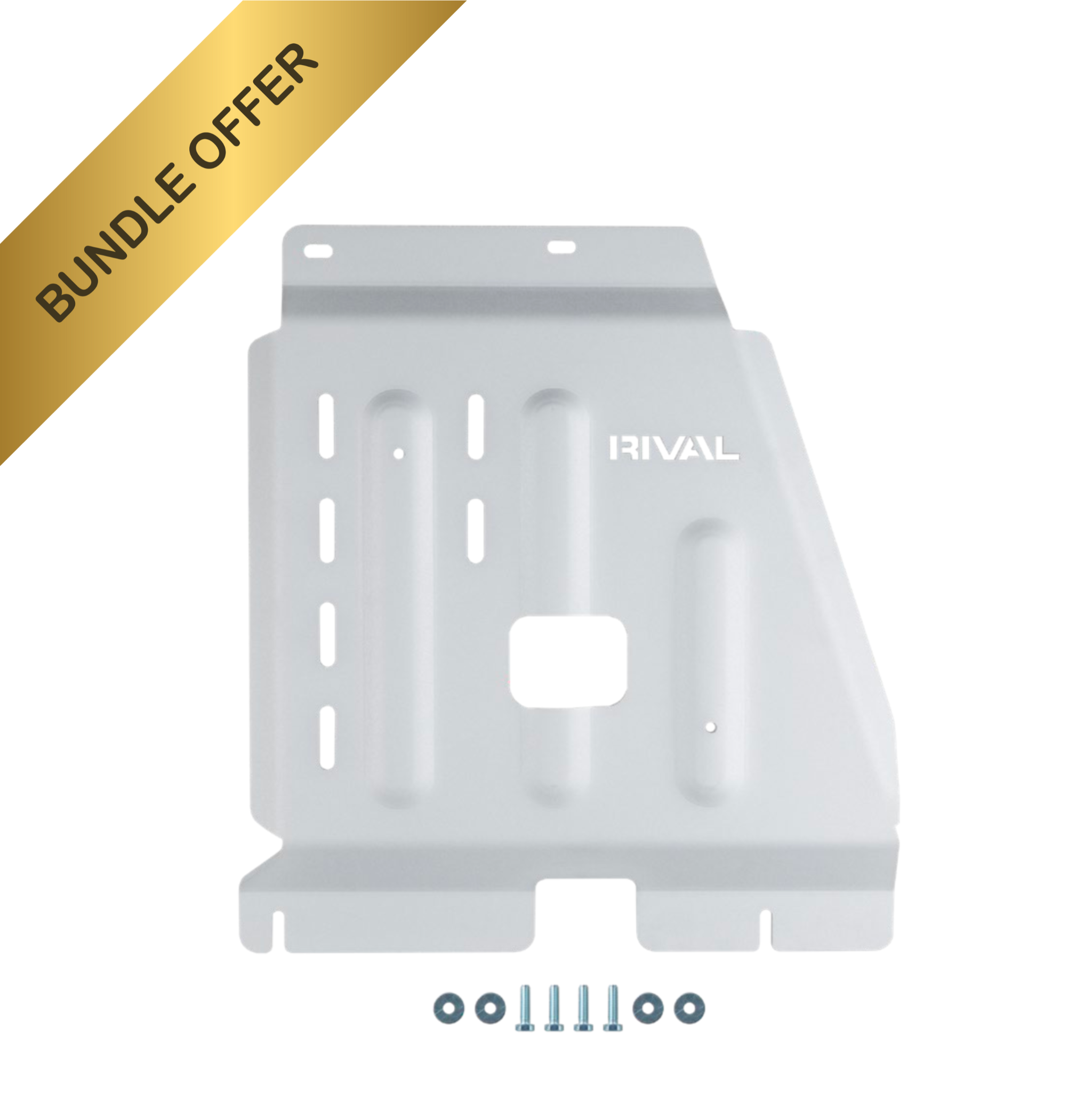 RIVAL Aluminum Transfer Case Skid Plate Cadillac Escalade GMC Sierra Yukon Chevrolet Tahoe Silverado