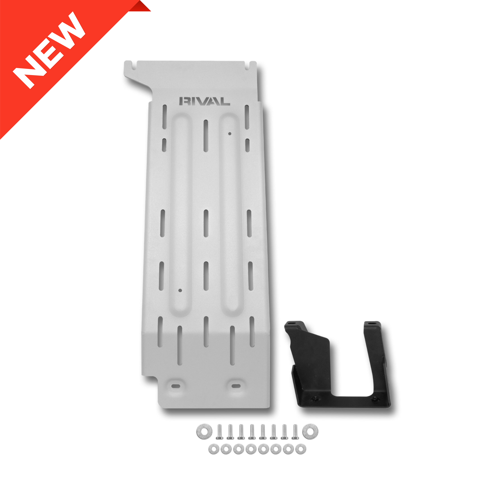 RIVAL Aluminum Catalytic Converter Skid Plate 2022-2025 Ford Maverick Hybrid 2WD