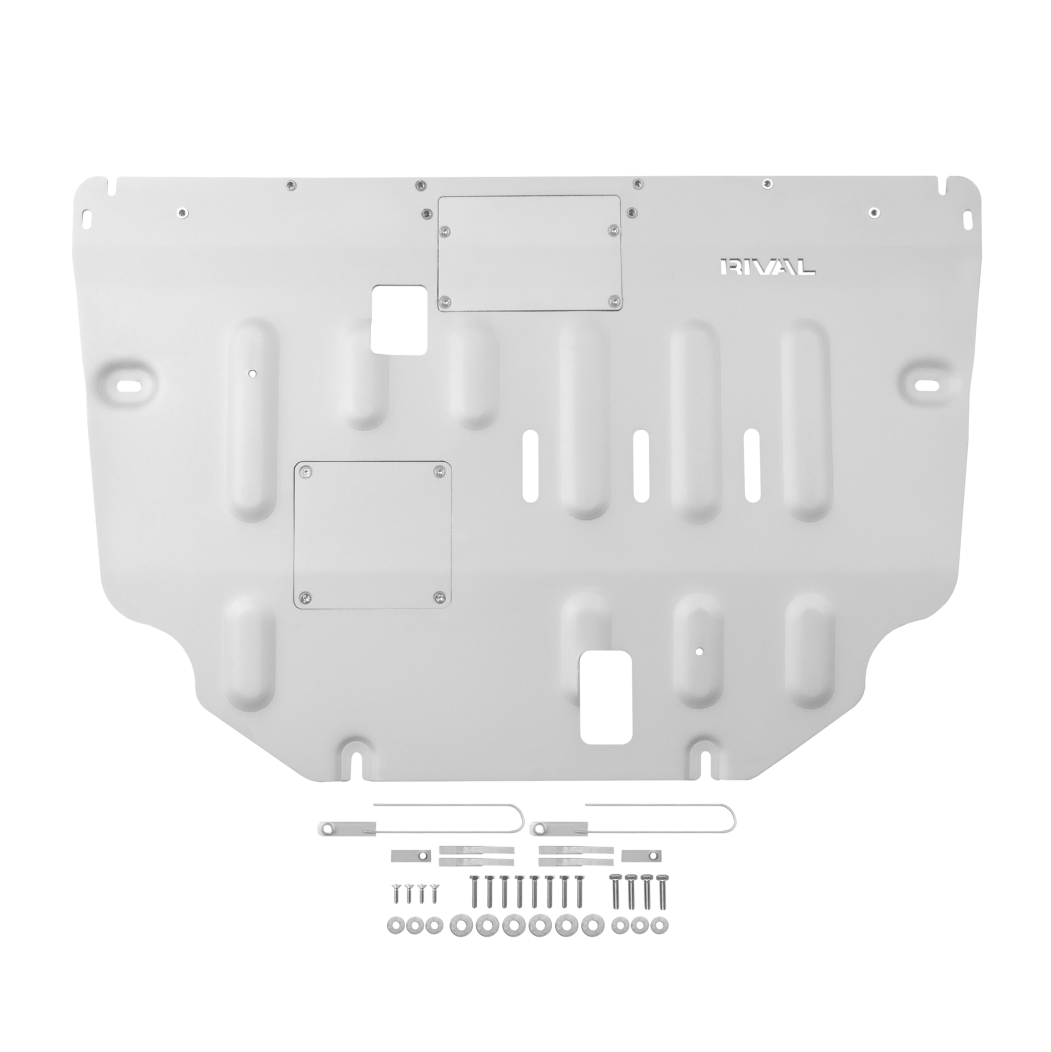 RIVAL Aluminum Engine Skid Plate 2025 Ford Maverick Tremor | 2022-2025 Ford Bronco Sport with polymer oil pan