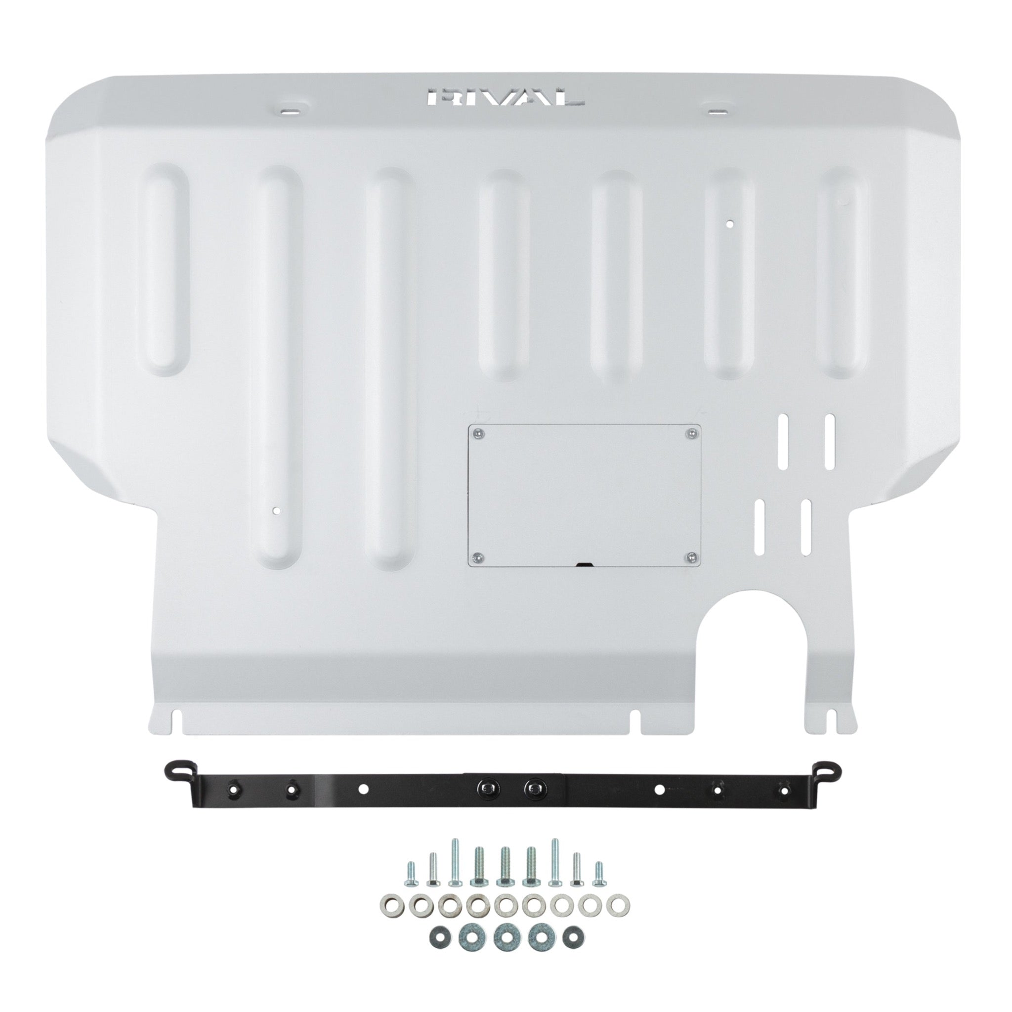 RIVAL Aluminum Engine Skid Plate 2022-2024 Subaru Forester Wilderness | 2018-2025 Subaru Crosstrek including Wilderness