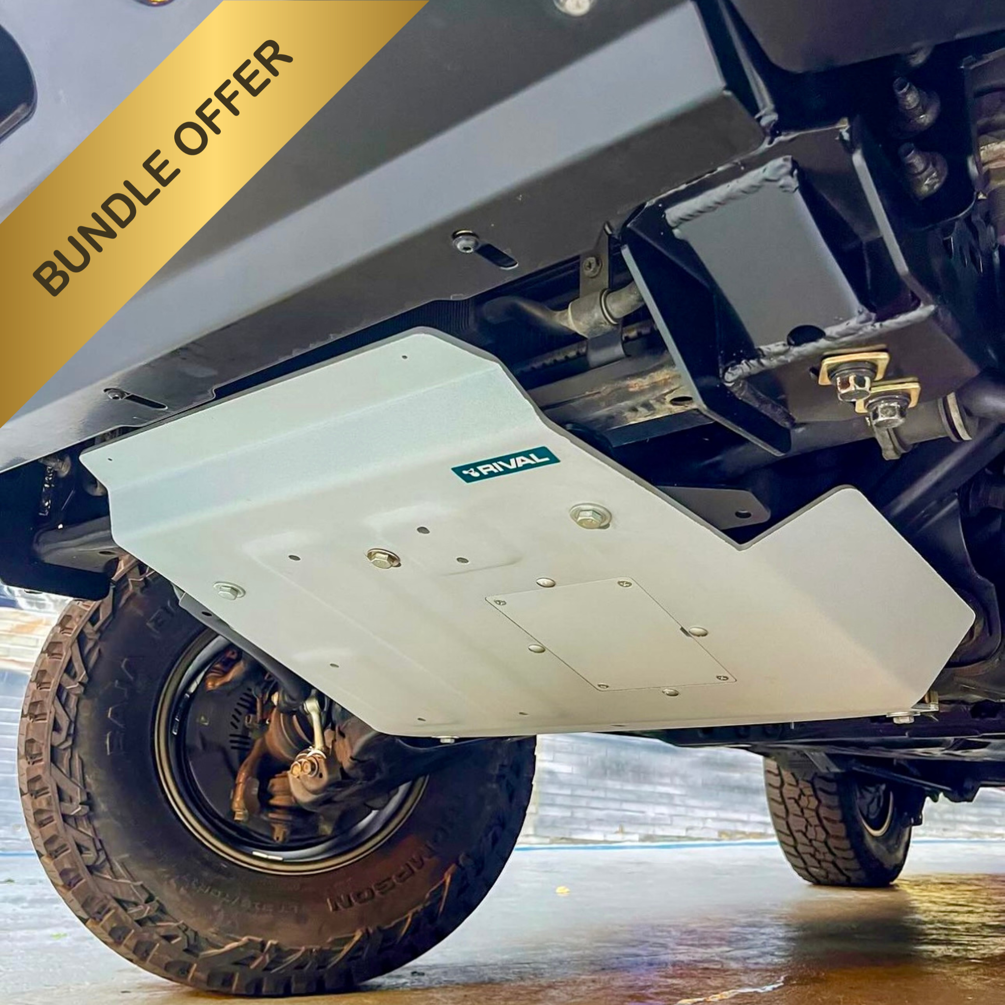 RIVAL Aluminum Engine Skid Plate 2007-2021 Toyota Land Cruiser 200 | Lexus LX570