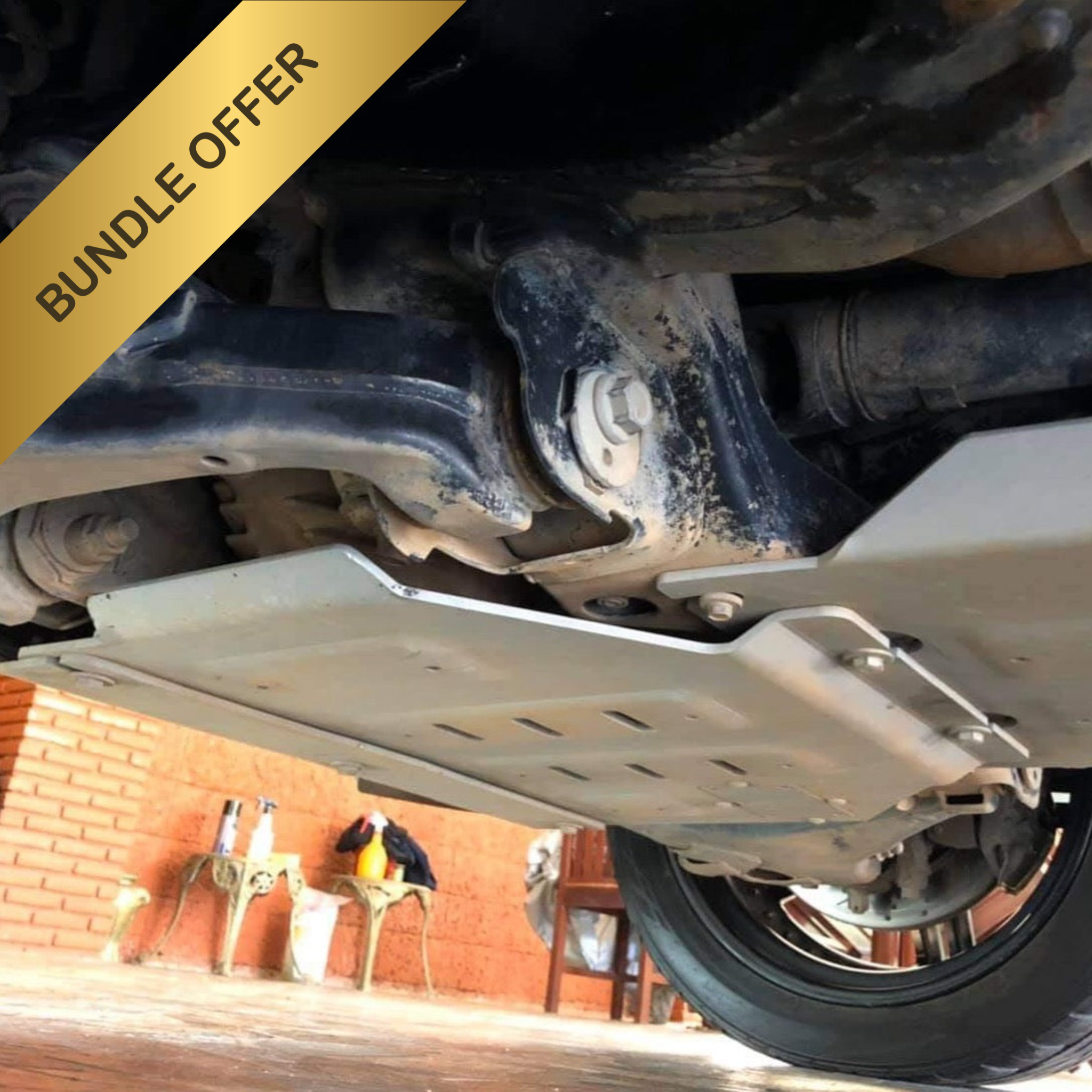 RIVAL Aluminum Engine Skid Plate 2007-2021 Toyota Land Cruiser 200 | Lexus LX570