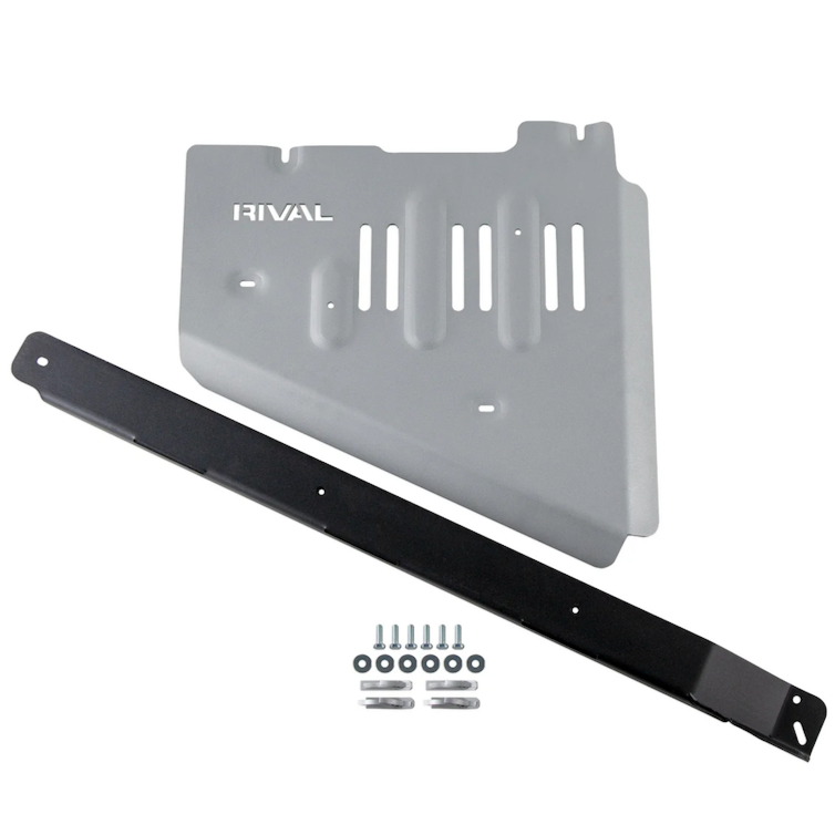 RIVAL Aluminum Transfer Case Skid Plate 2021-2025 Toyota Tundra | 2022-2025 Toyota Sequoia