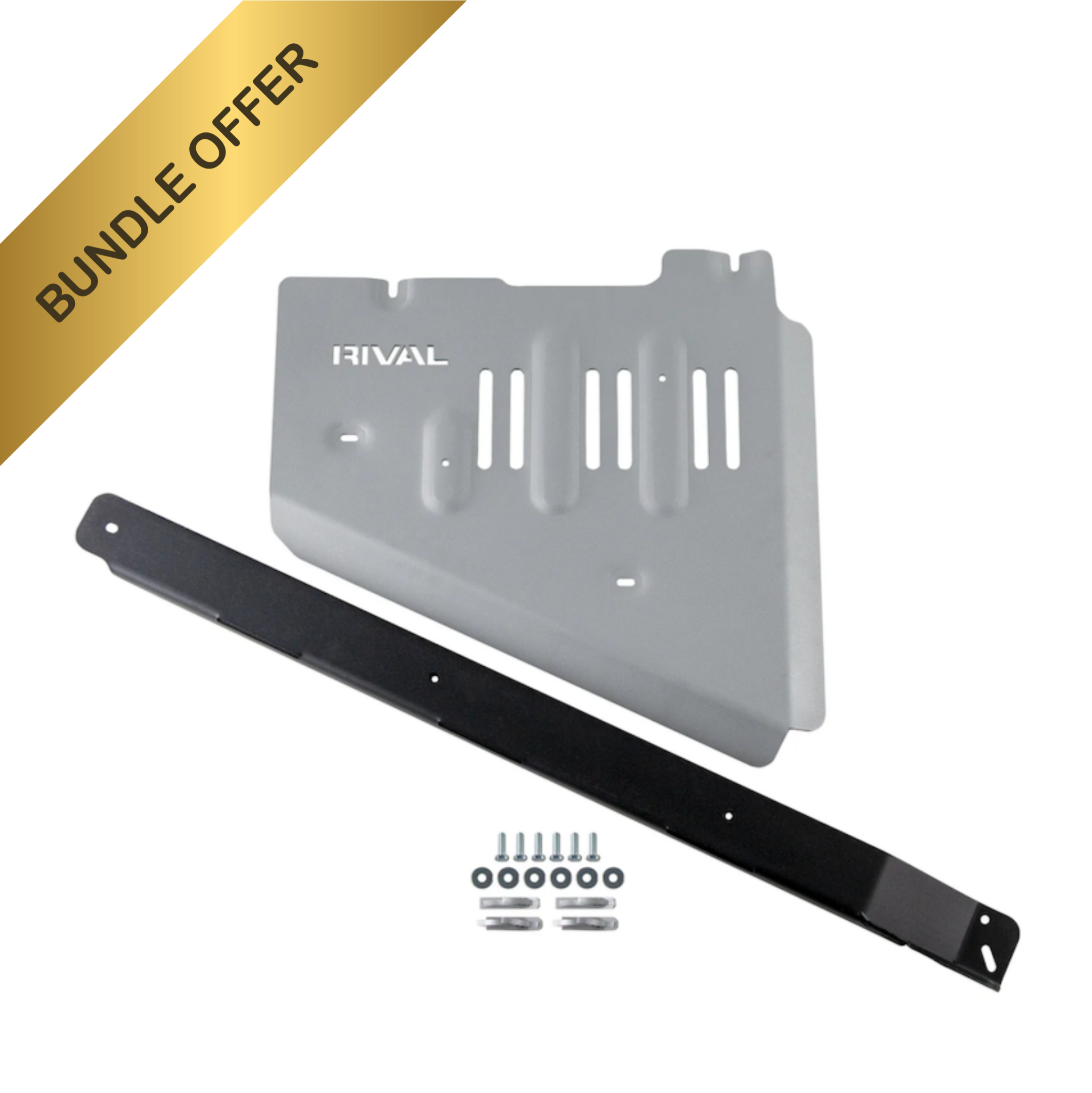 RIVAL Aluminum Transfer Case Skid Plate 2021-2025 Toyota Tundra | 2022-2025 Toyota Sequoia