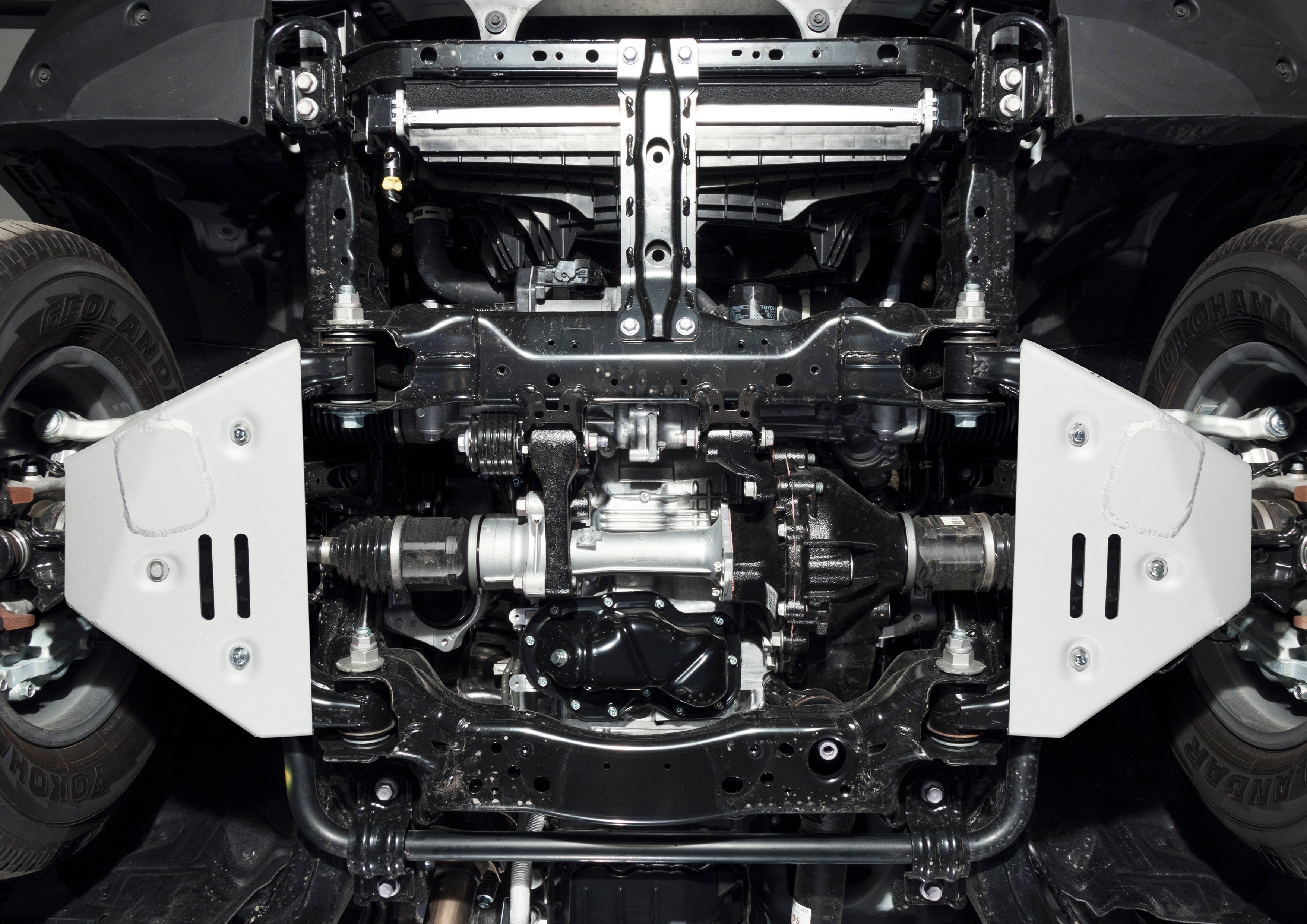 RIVAL Aluminum Lower Control Skid Plate 2024 Toyota Land Cruiser | 2024 Lexus GX550 | 2025 Toyota 4Runner 6Gen