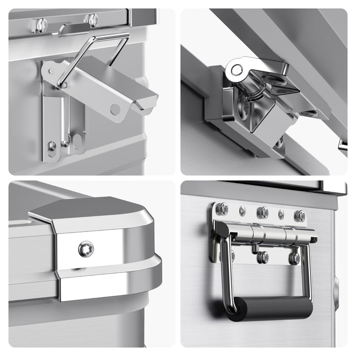 APL35 Dual Zone Aluminum Silver Freezer | ICECO | 35L