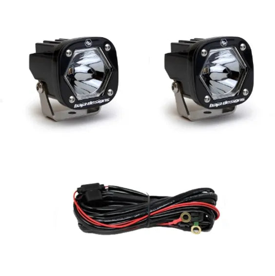 Baja Designs S1 Black Laser Auxiliary Light Pod Pair