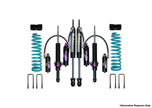 Dobinsons 1" MRR 3-Way Adjustable Suspension Kit for 2015 up Mitsubishi Triton MQ / MR with Quick Ride Rear - DSSKITMRA00211 - DSSKITMRA00211