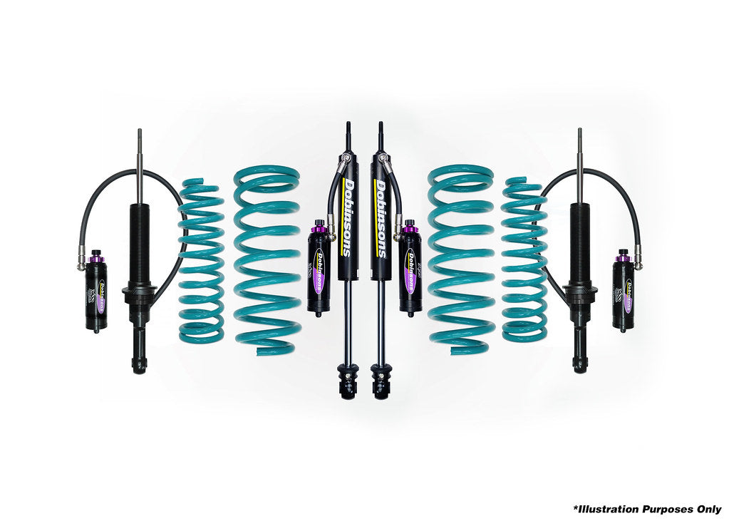 Dobinsons 1.5-2.5" MRR 3-Way Adjustable Lift Kit For Nissan Navara D23 2014 On - DSSKITMRA123 - DSSKITMRA123