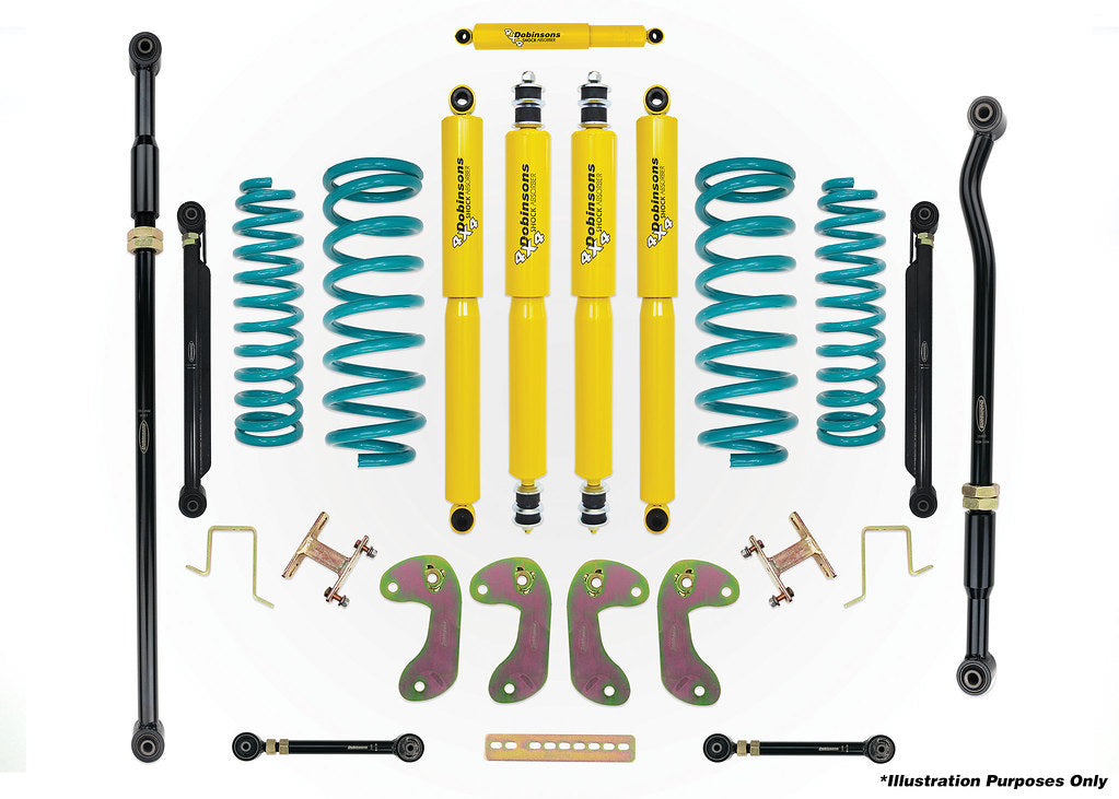 Dobinsons 4.0" Lift Kit for Toyota Land Cruiser 80 Series - DSSKIT5 - DSSKIT5