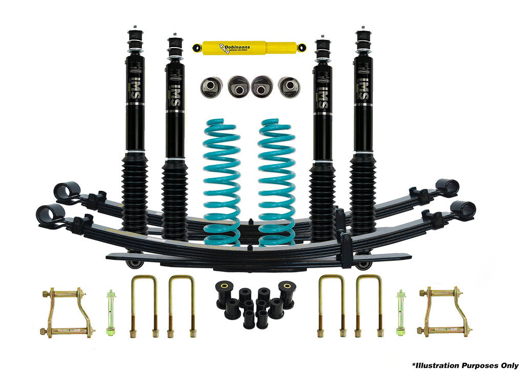 Dobinsons 4x4 IMS 1.5"-2.0" Suspension Kit Landcruiser 76 Series - FZJ76, HZJ76, VDJ76 04/2007 on - DSSKITIMS200 - DSSKITIMS200