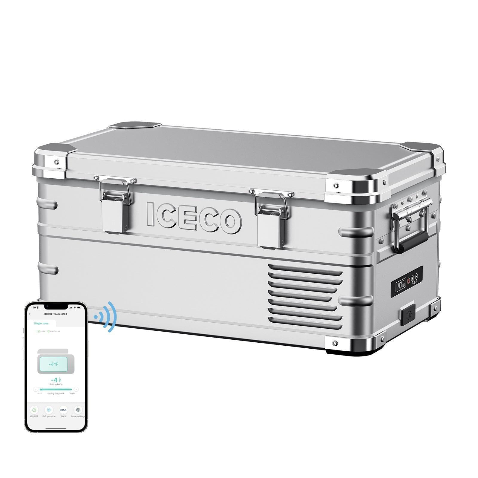 APL20 Light Duty Aluminum Silver Freezer Single Zone | ICECO | 20 LT