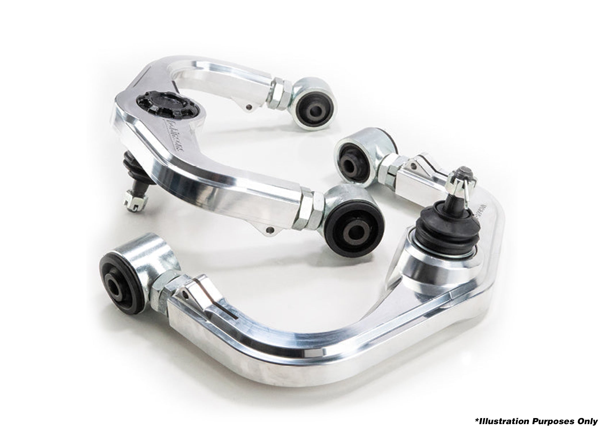 DOBINSONS UCA PAIR BILLET ALUMINUM SERIES FOR TOYOTA 4RUNNER / PRADO / GX / FJ CRUISER (WITH BALLJOINTS PRESSED) - UCAK-202K