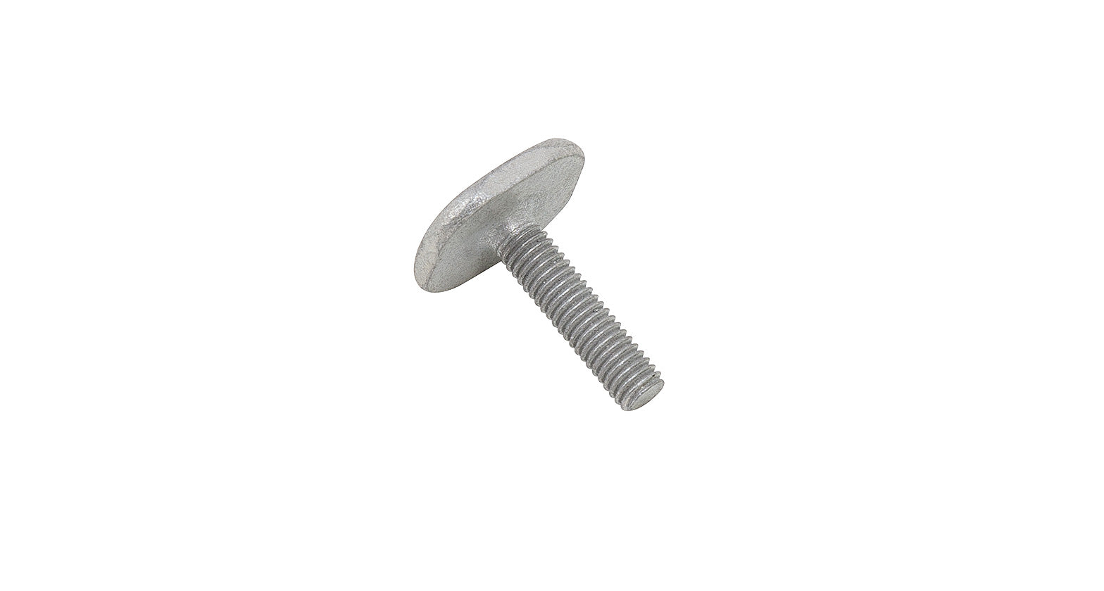 M6 x 25mm Square Head Bolt (Galvanised) (4 Pack)