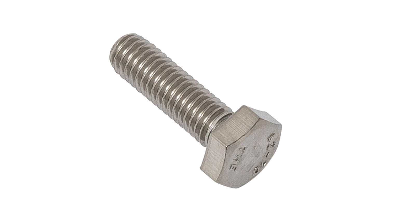 M6 x 20mm Hex Set Screw (Stainless Steel) (6 Pack)