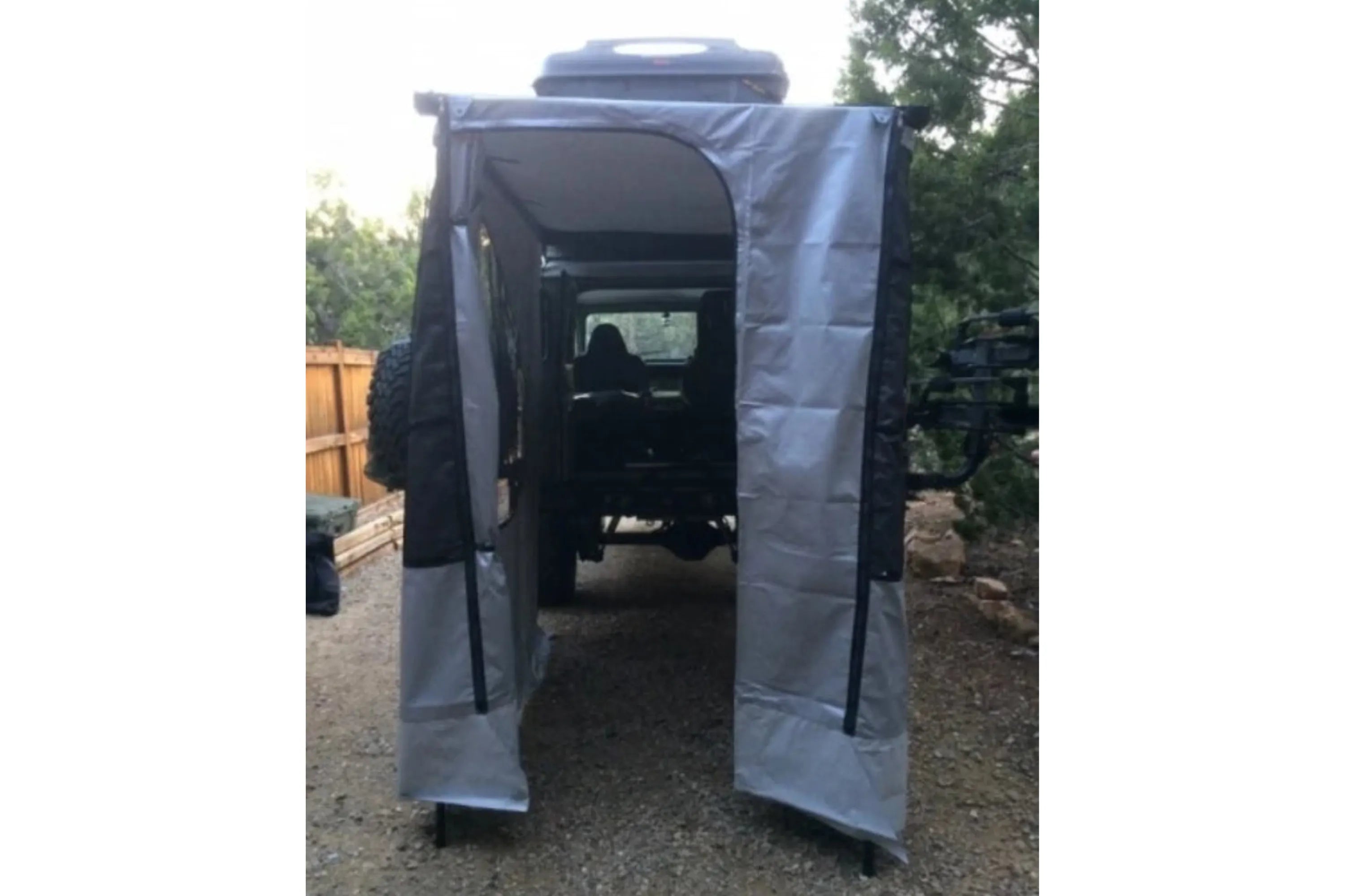 James Baroud Walls for Back Awning