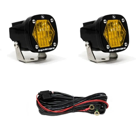 Baja Designs S1 Black LED Auxiliary Light Pod Pair