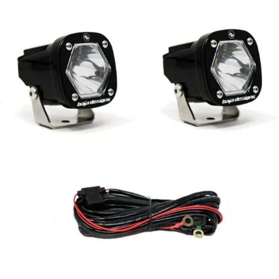 Baja Designs S1 Black LED Auxiliary Light Pod Pair