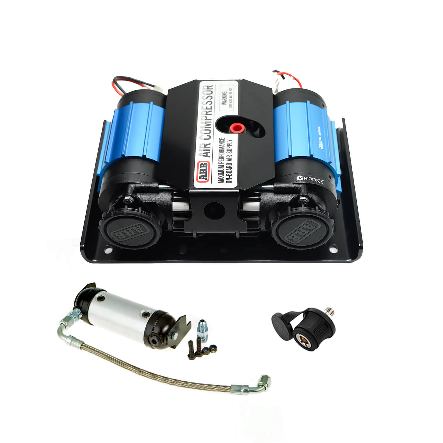 ARB - CKMTA12BK1 - Twin 12V Onboard Compressor Kit