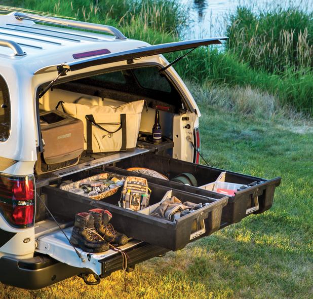 Truck Bed Organizer 15-Pres Ford F150 Aluminum 5 Ft 6 Inch DECKED