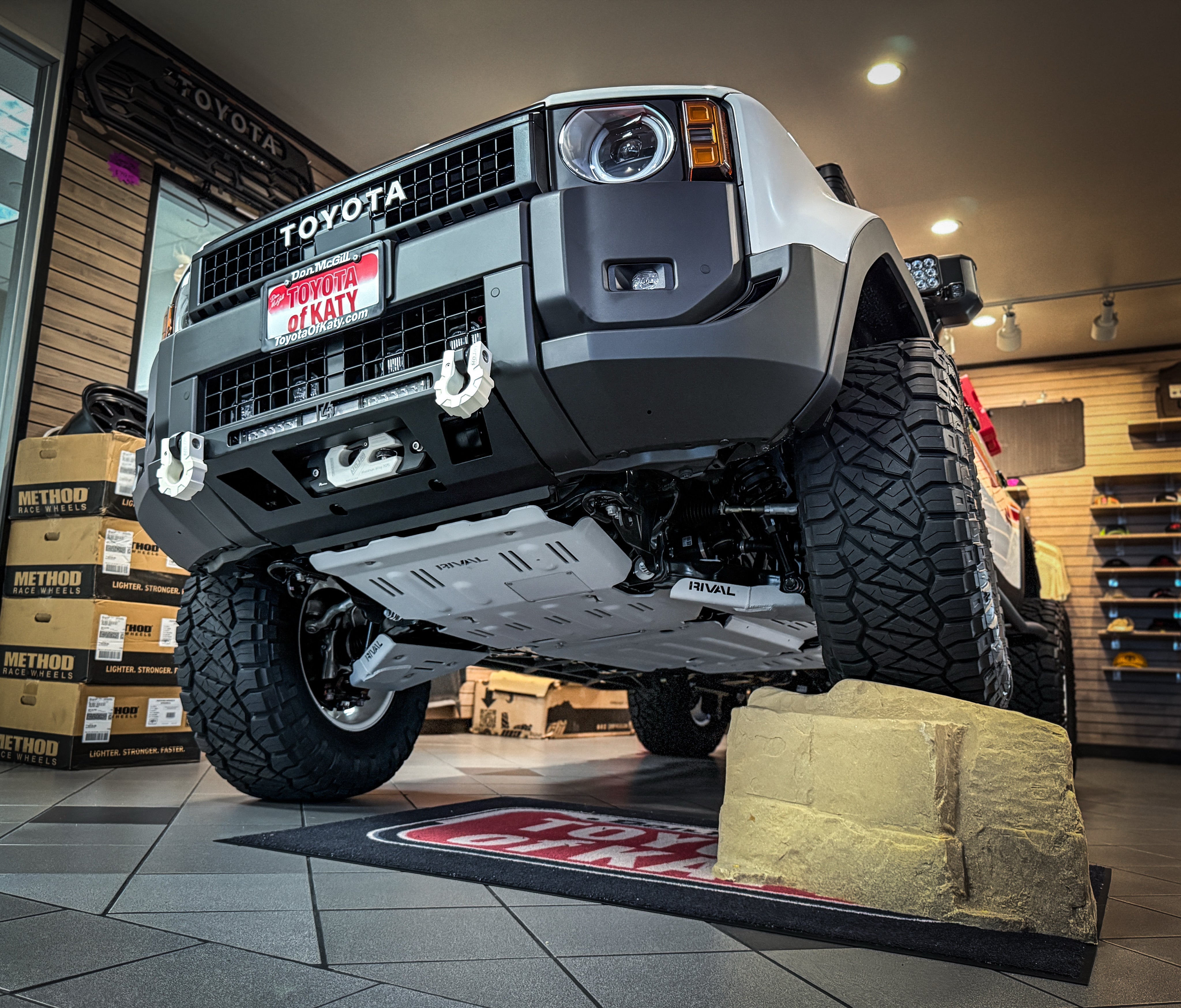 RIVAL Aluminum Engine Skid Plate 2024-2025 Toyota Tacoma 4Gen | 2024-2025 Toyota Land Cruiser | 2025 Toyota 4Runner 6Gen