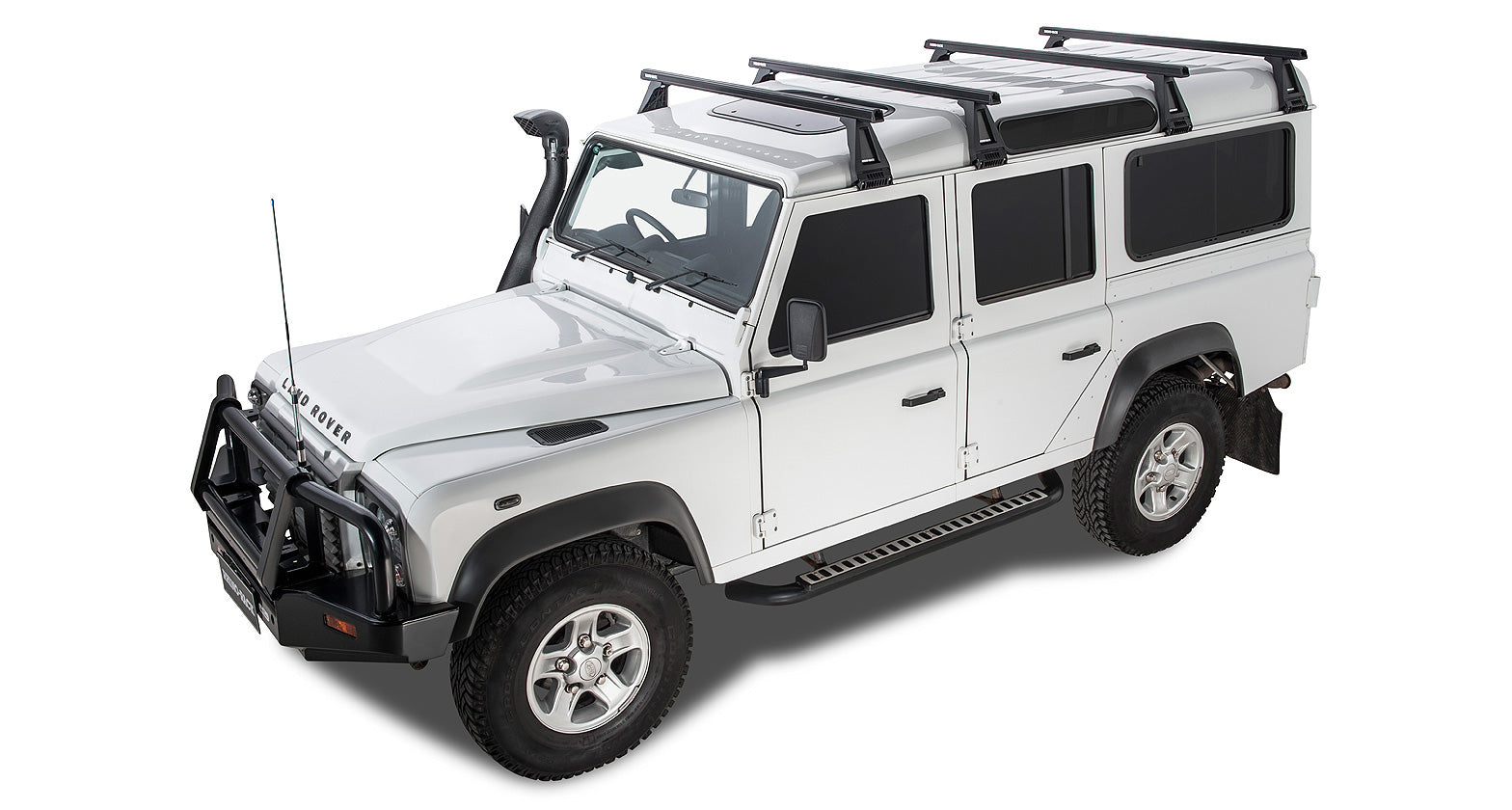 Heavy Duty RL210 Black 4 Bar Roof Rack