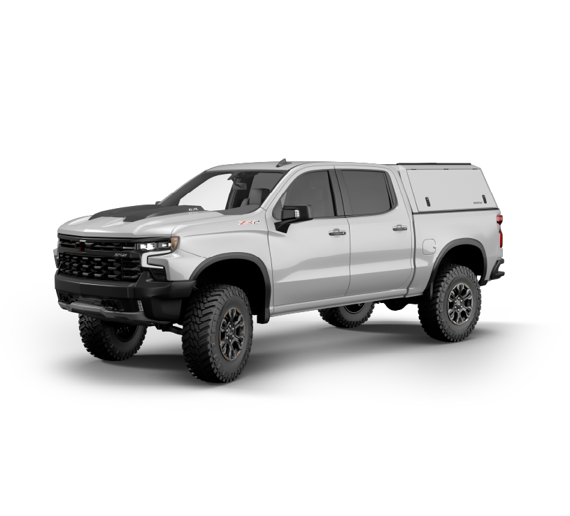 SmartCap Edge Commercial Truck Cap for 19-26 Chevrolet/GMC Silverado/Sierra 1500 5.5 Foot Bed
