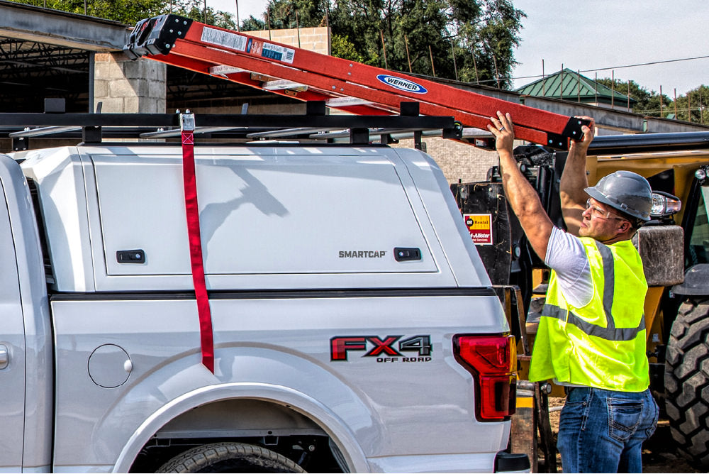 F-250/F-350 Truck Bed Cap SmartCapEVOc Commercial OEM White For 23-24 Ford F-250/F-350 Super Duty 6.8 Foot Standard Bed RSI SmartCap