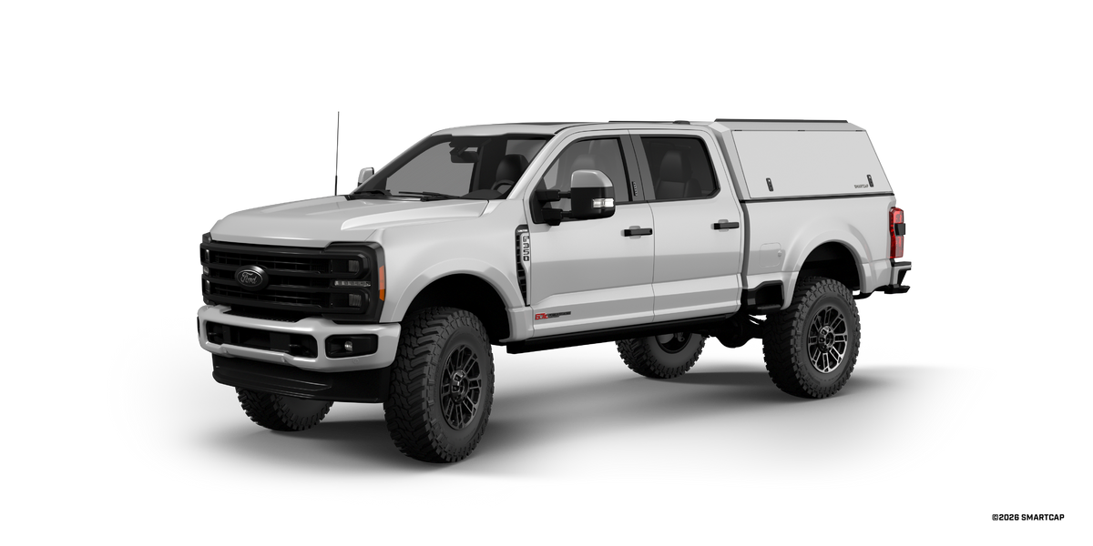 SmartCap Edge Commercial Truck Cap for 23-26 Ford F-250/F-350 6.5 Foot Bed