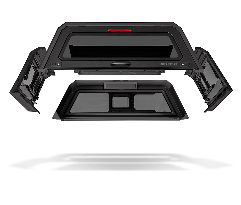 F-250/F-350 Truck Bed Cap SmartCapEVO Sport Matte Black 17-22 Ford F-250/F-350 Super Duty 6.5 Foot Standard Bed SmartCap