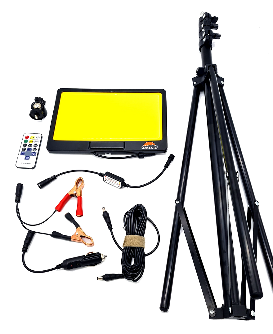 Avila Telescopic Camping LED Light with Tripod Support