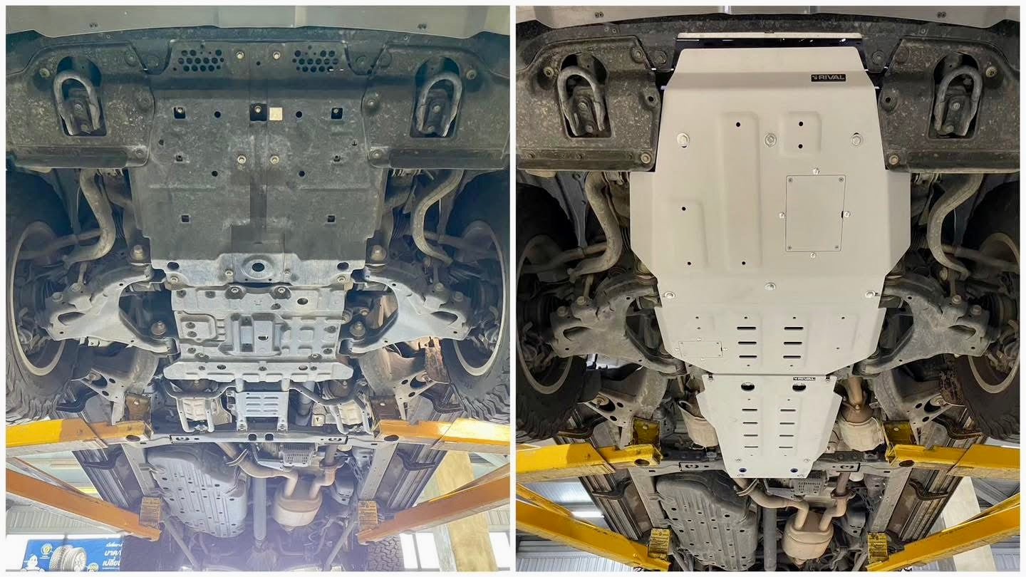 RIVAL Aluminum Engine Skid Plate 2007-2021 Toyota Land Cruiser 200 | Lexus LX570