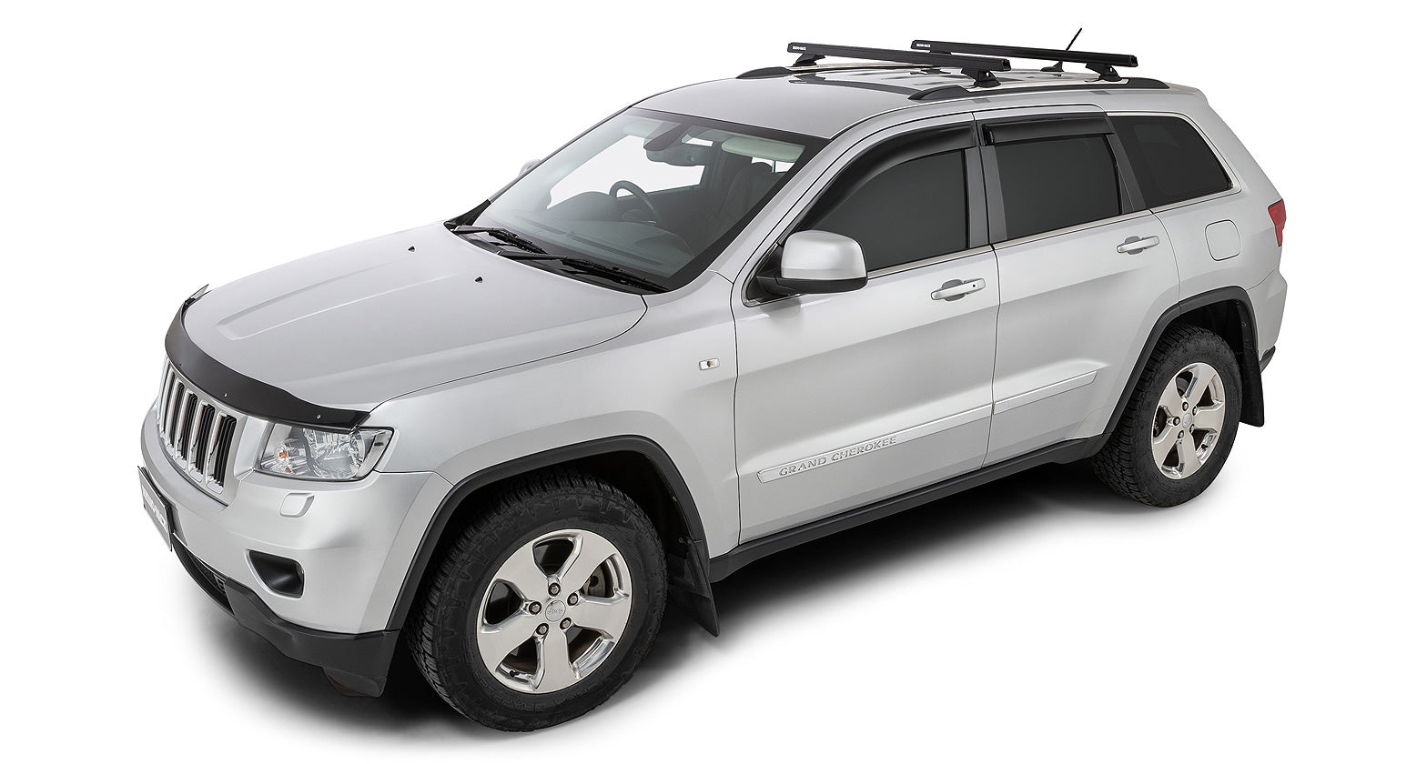Heavy Duty RCL Black 2 Bar Roof Rack