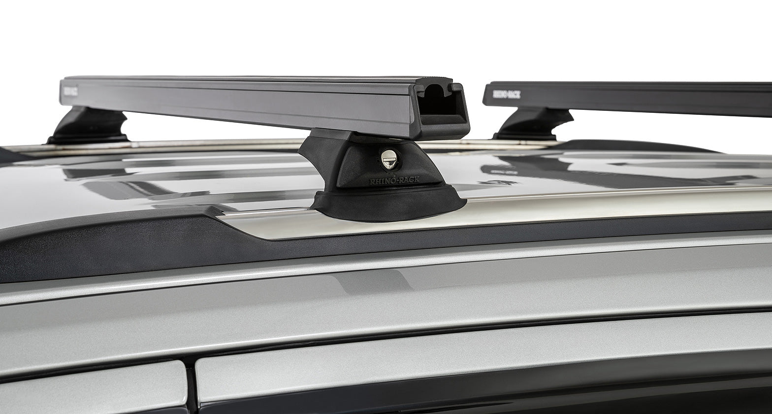 Heavy Duty RCL Black 2 Bar Roof Rack