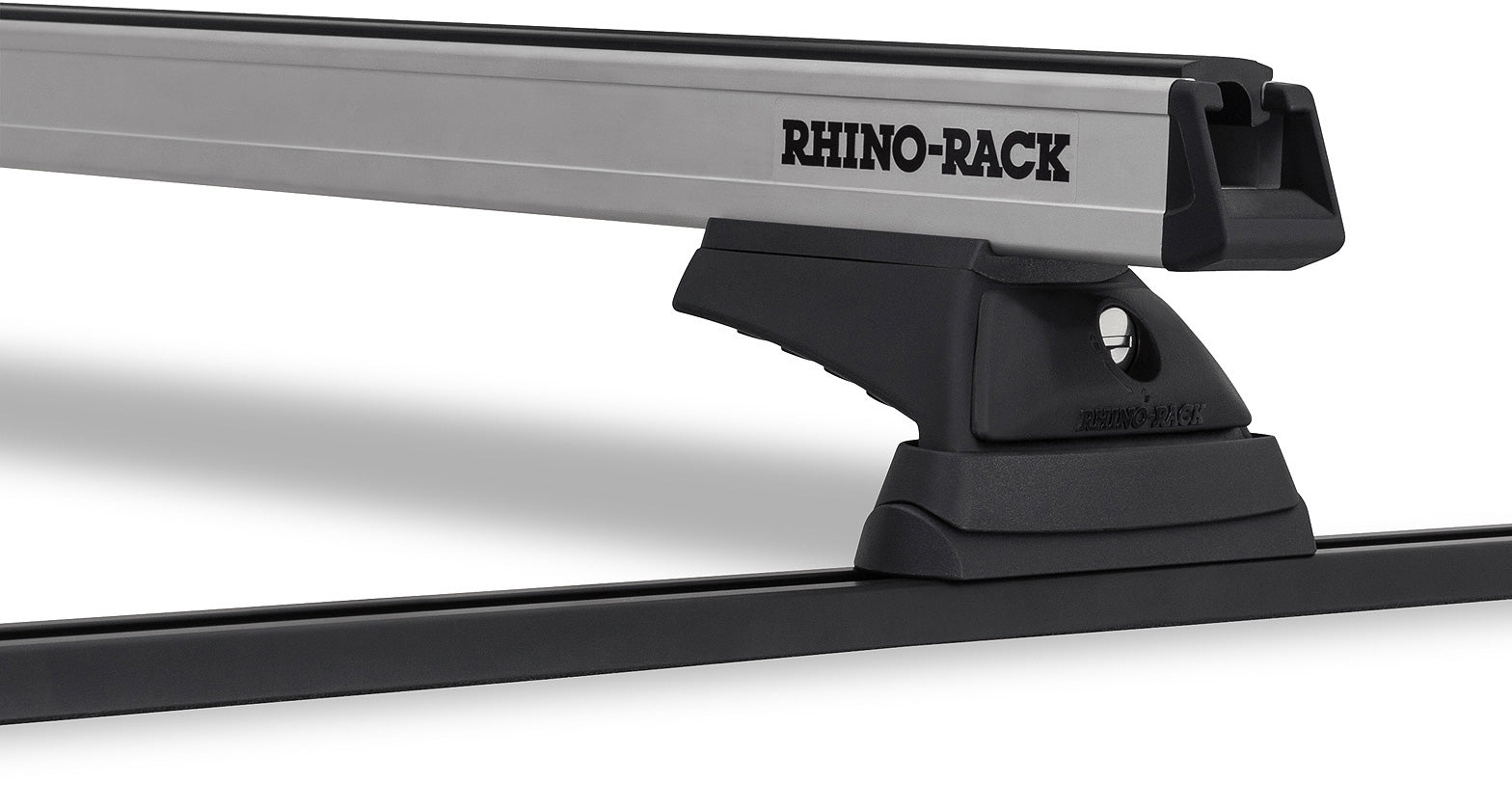 Heavy Duty RCL Trackmount Black 2 Bar Roof Rack