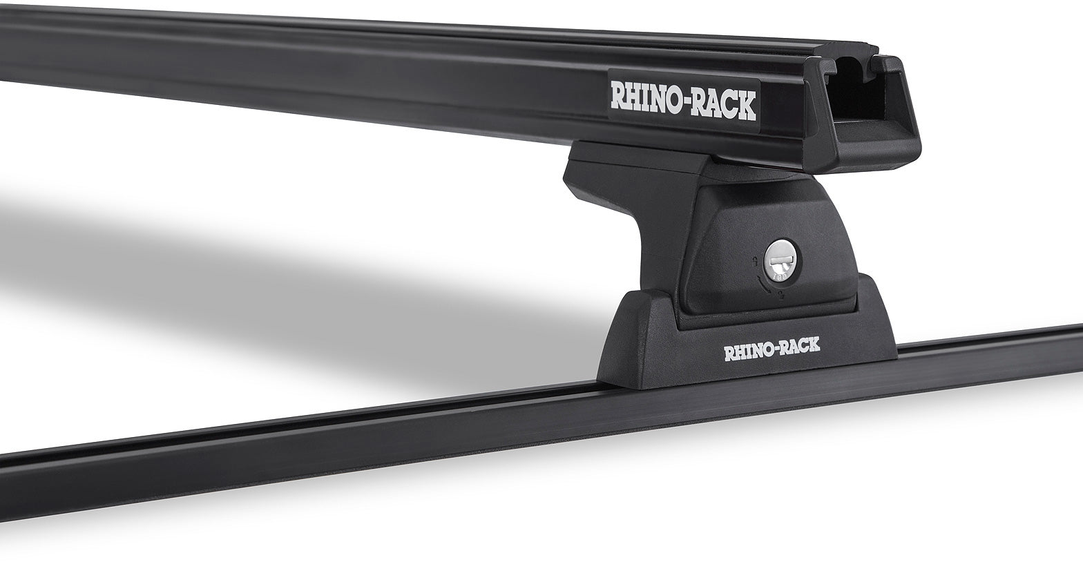 Heavy Duty RLT600 Black 2 Bar Roof Rack