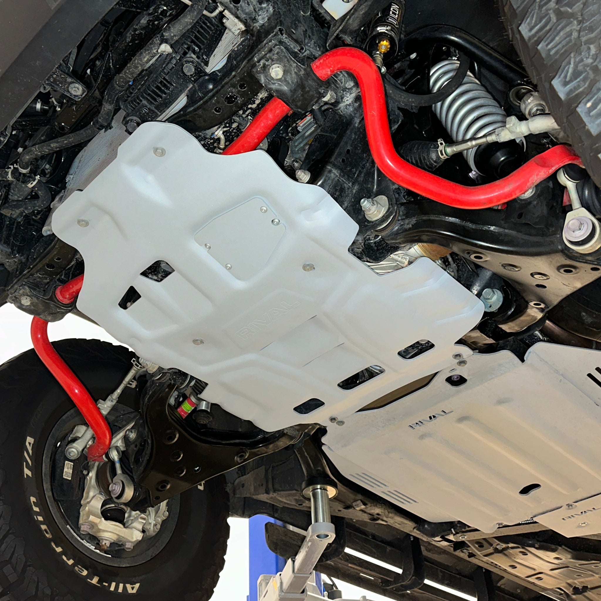 RIVAL Aluminum Engine Skid Plate 2021-2025 Toyota Tundra CrewMax (including Hybrid) | 2022-2025 Toyota Sequoia