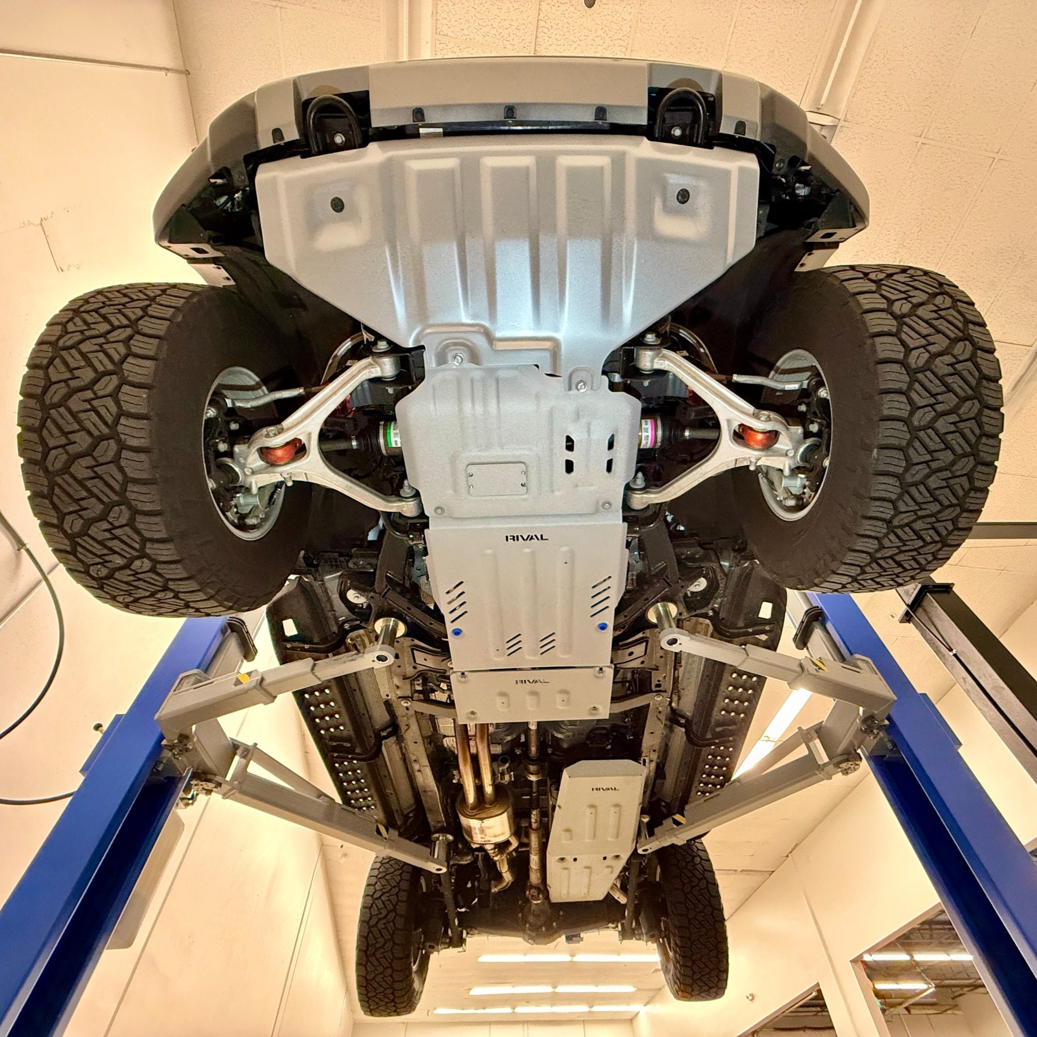 RIVAL Aluminum Transfer Case Skid Plate 2024-2025 Ford Ranger | 2024-2025 Ford Ranger Raptor