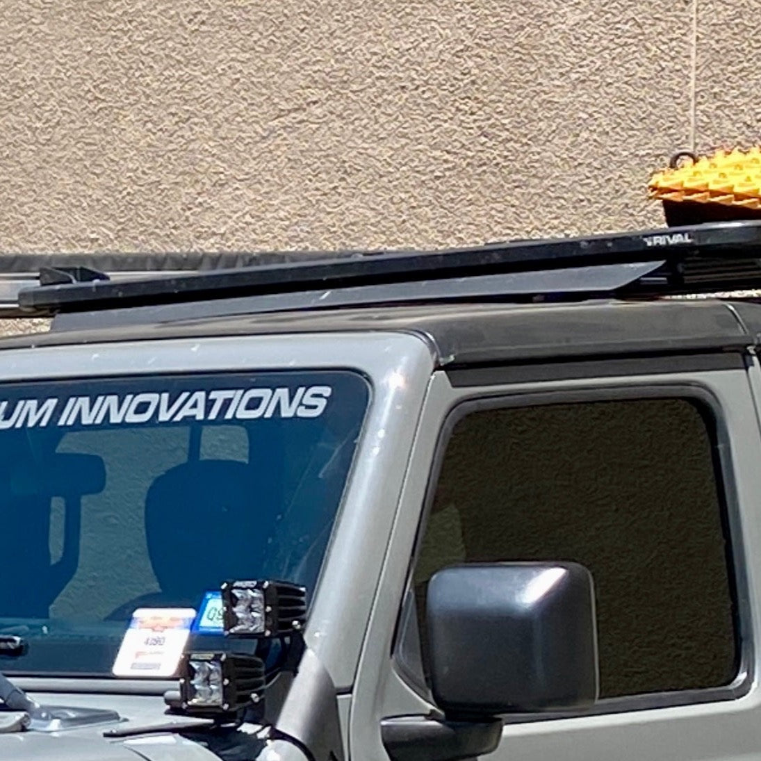 RIVAL Aluminum No-Drill Roof Rack 2018-2025 Jeep Wrangler JL 2-Door | 2020-2025 Jeep Gladiator