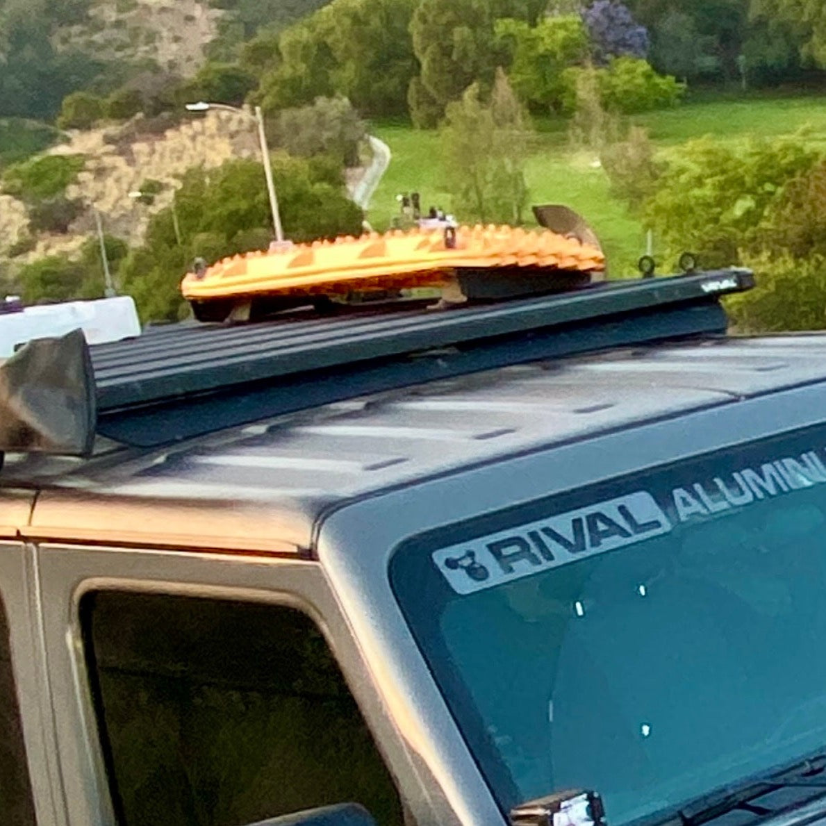 RIVAL Aluminum No-Drill Roof Rack 2018-2025 Jeep Wrangler JL 4-Door | 2020-2025 Jeep Gladiator