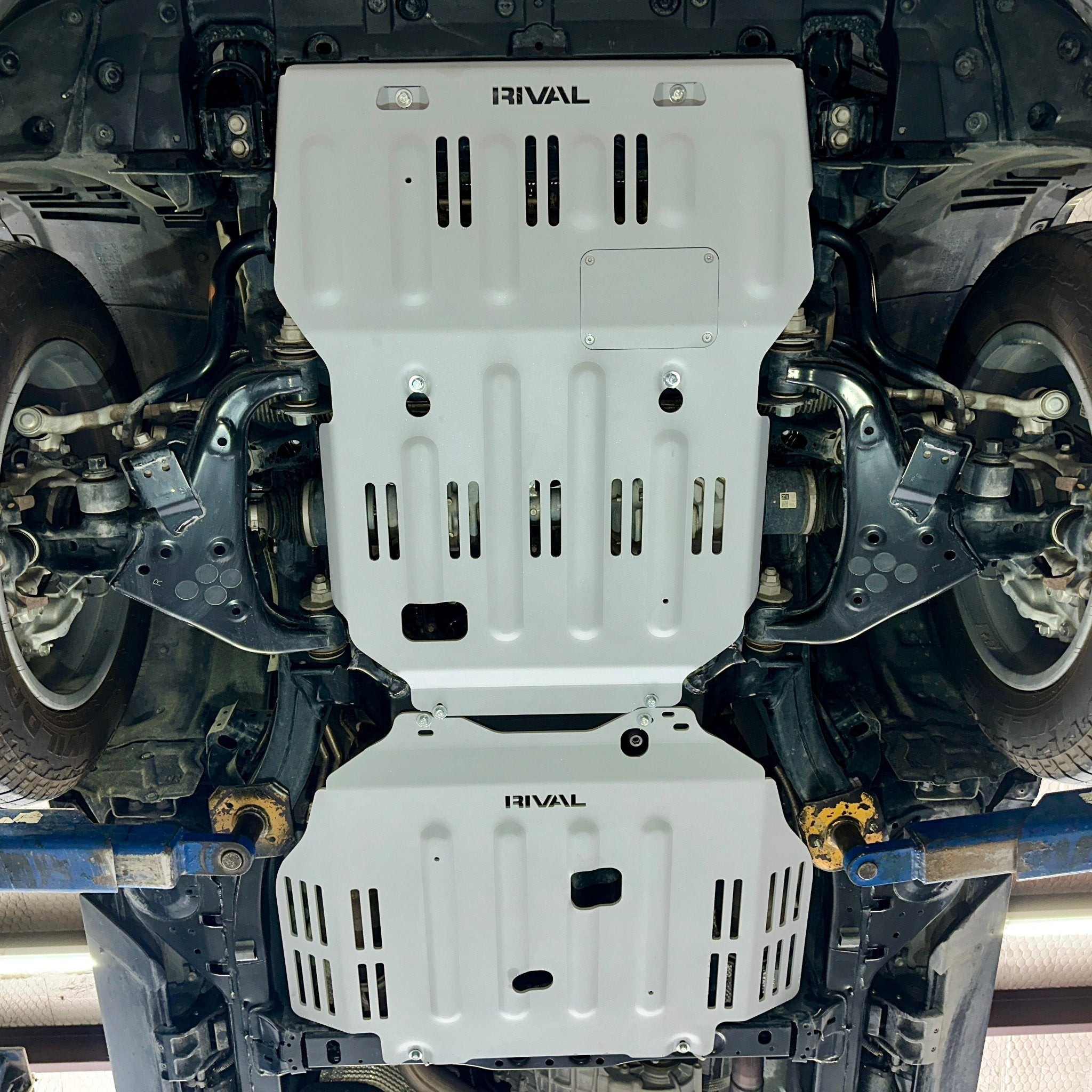 RIVAL Aluminum Transmission Catalytic Converter Skid Plate 2024-2025 Lexus GX550 | 2025 Toyota 4Runner 6Gen Gas