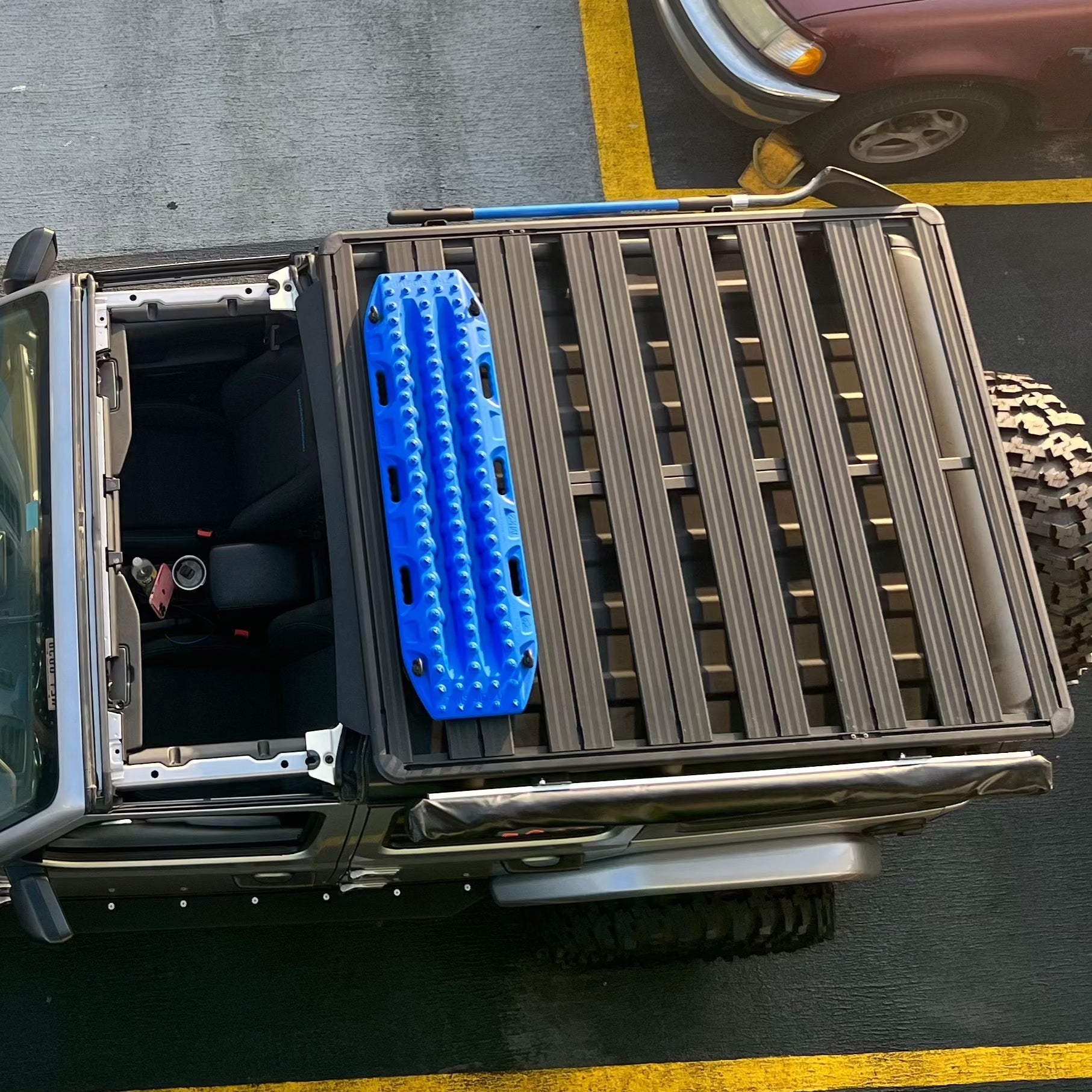 RIVAL Aluminum No-Drill Roof Rack 2018-2025 Jeep Wrangler JL 4-Door | 2020-2025 Jeep Gladiator