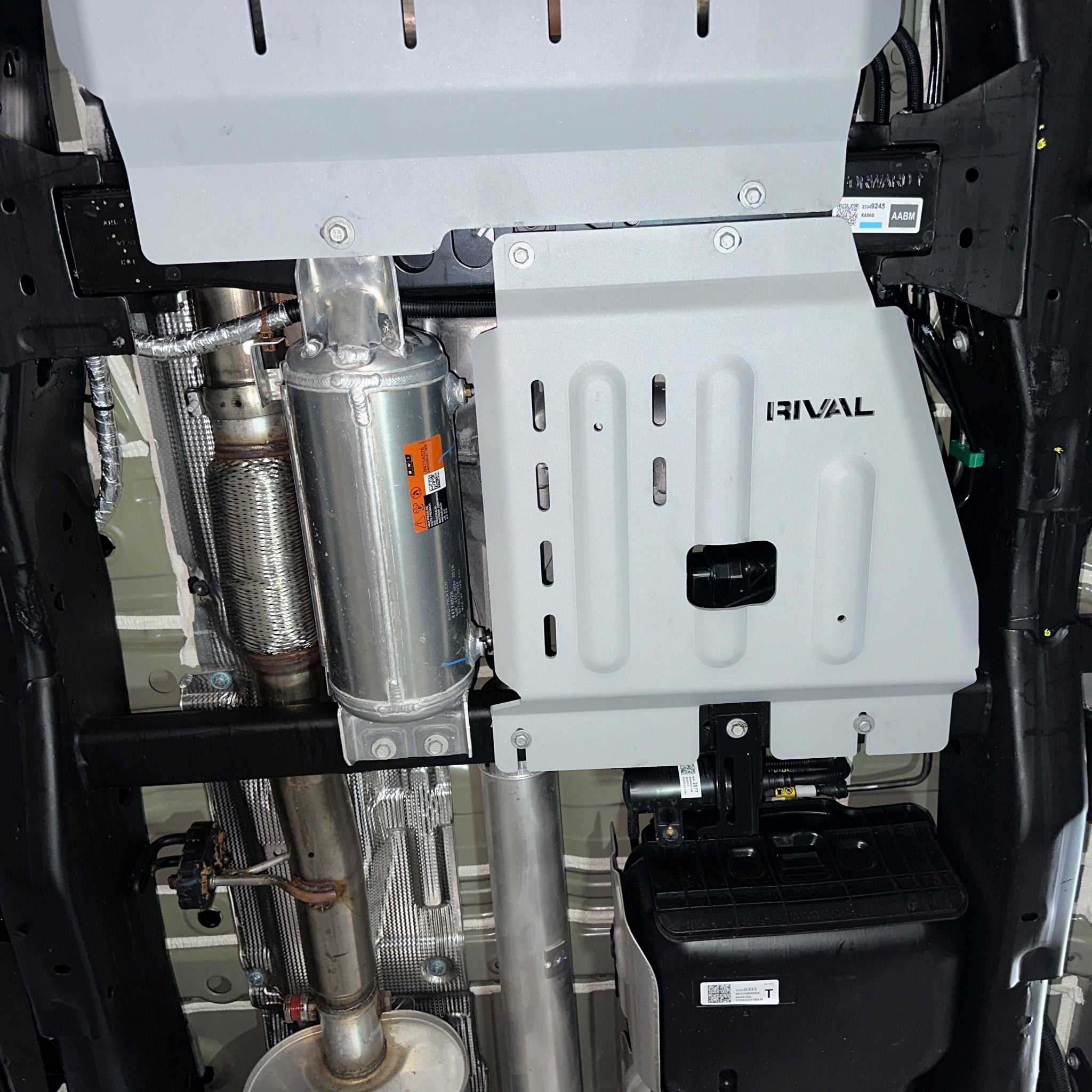 RIVAL Aluminum Transfer Case Skid Plate Cadillac Escalade GMC Sierra Yukon Chevrolet Tahoe Silverado