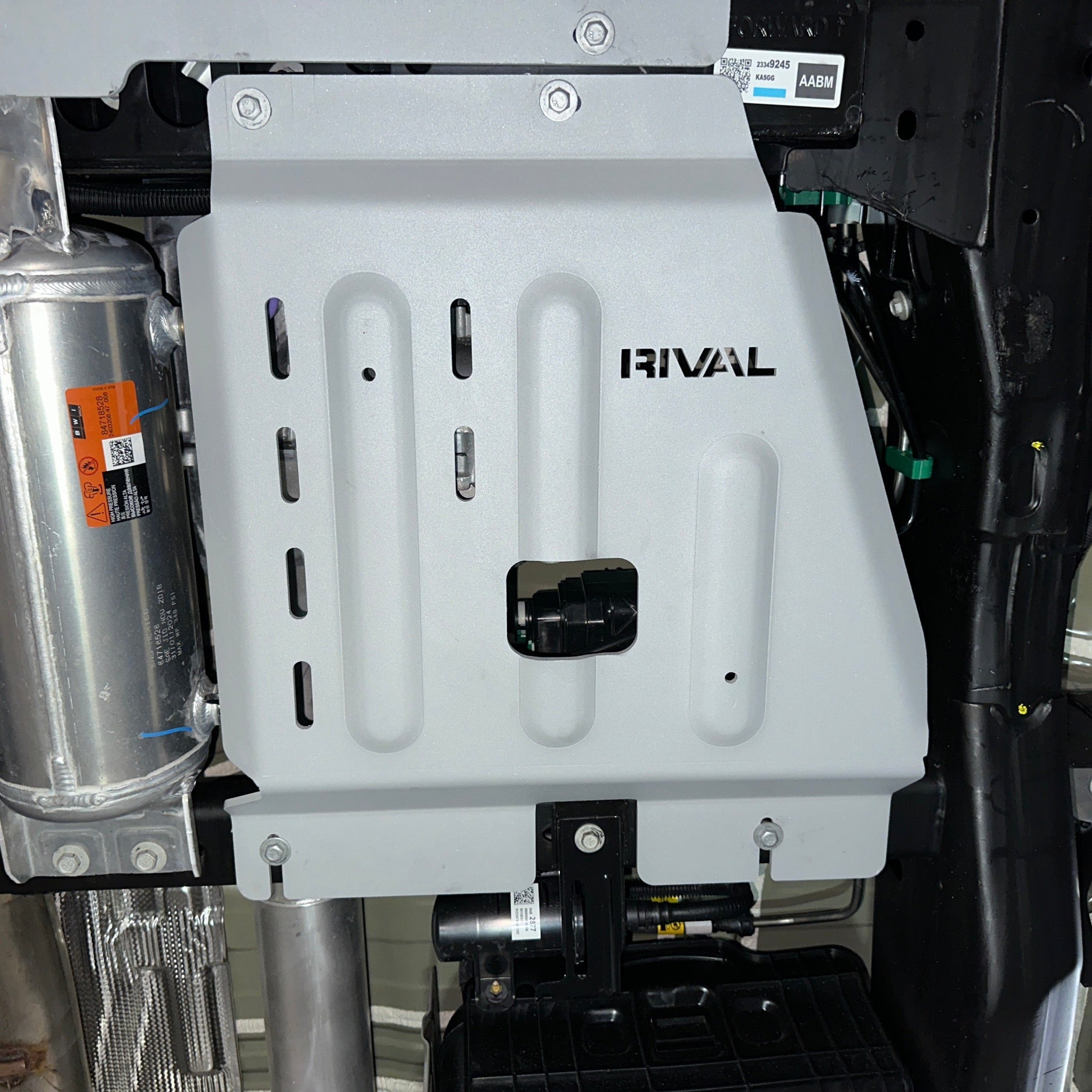 RIVAL Aluminum Transfer Case Skid Plate Cadillac Escalade GMC Sierra Yukon Chevrolet Tahoe Silverado