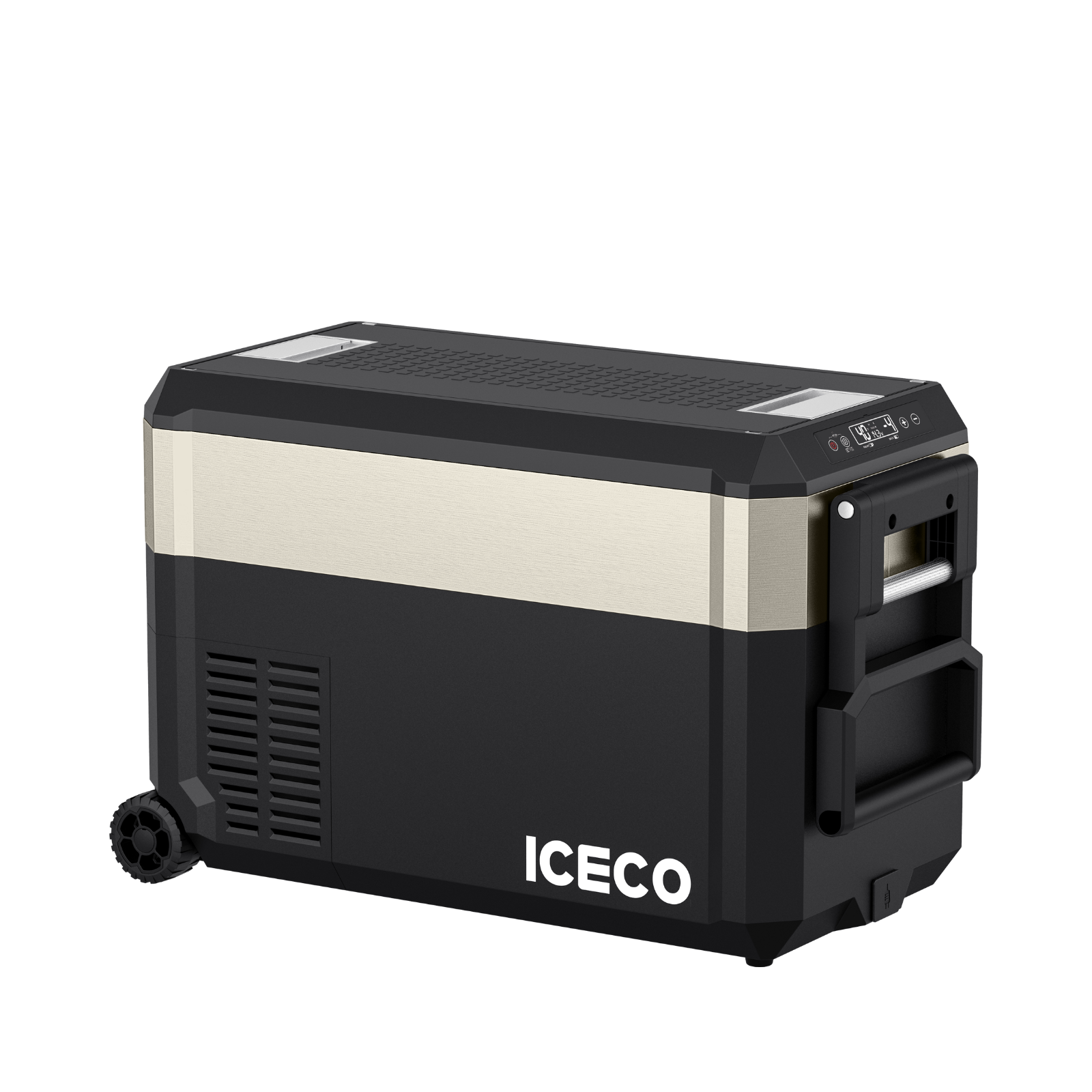 JP40 Pro Dual Zone Wheeled Portable Freezer With Cover | ICECO | 40 LT