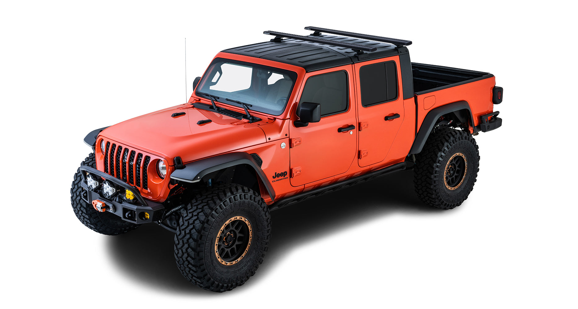 Reconn-Deck RCL Black 2 Bar Rhino-Rack Backbone Roof Rack