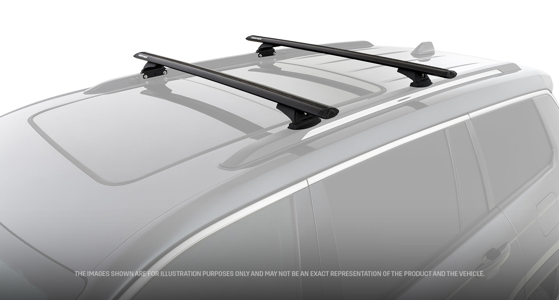 Vortex RCL Black 2 Bar Roof Rack
